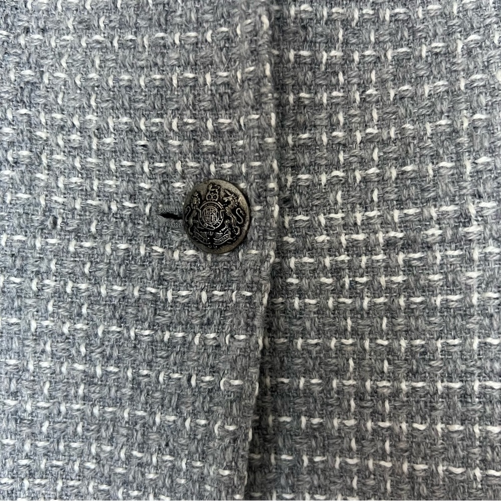 Banana Republic Gray Waffle Weave Blazer - Picture 3 of 10